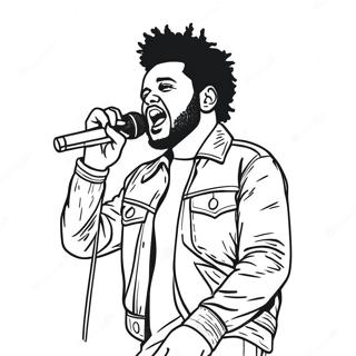 The Weeknd Esiintyy Lavalla Varityskuva 24806-22740