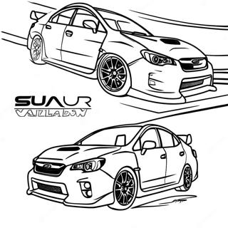 Subaru Wrx Liikkeessa Varityssivu 25016-22906