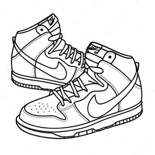 Nike Dunks Värityskuvat