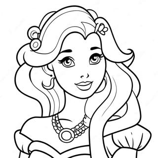 Tatuoitu Disney Prinsessa Varittamissivu 25585-23546