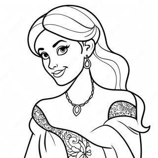 Tatuoitu Disney Prinsessa Varittamissivu 25585-23548