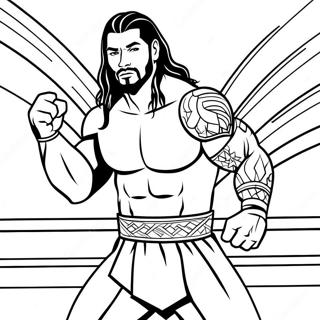 Roman Reigns Toiminnassa Varityssivu 25977-23855