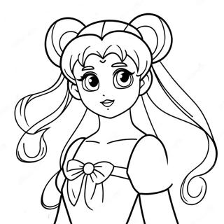 Prinsessa Serenity Sailor Moon Värityskuvat