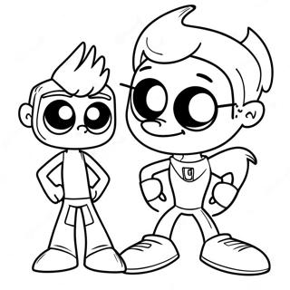 Johnny Test Ja Dukey Varityssivu 26302-24110