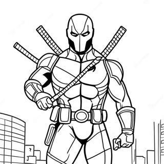 Deathstroke Toiminnassa Varityssivu 26633-24368