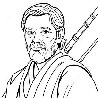 Obi Wan Kenobi Värityskuvat