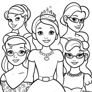 Vintage Hipster Disney Prinsessat Varityskuva 27143-24776