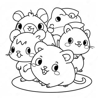 Sopo Hamtaro Ystavien Kanssa Varittamissivu 27434-24997