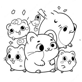 Sopo Hamtaro Ystavien Kanssa Varittamissivu 27434-24998