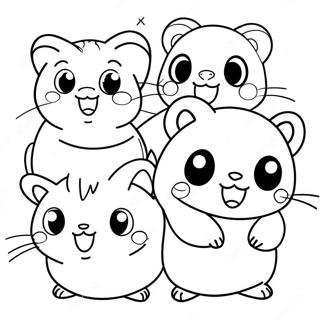 Sopo Hamtaro Ystavien Kanssa Varittamissivu 27434-24999