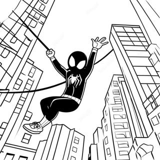 Miles Morales Heilumassa Kaupungin Lapi Varityssivu 27764-25254