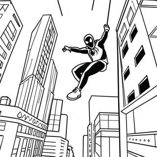 Miles Morales Heilumassa Kaupungin Lapi Varityssivu 27764-25255