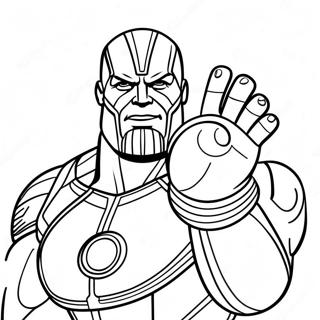 Thanos Infinity Gauntletin Kanssa Varityssivu 27885-25344