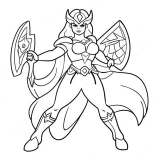 She Ra Taisteluhaarniskassa Varityskuva 28075-25494