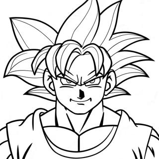 Goku Super Saiyan 4 Värityskuvat