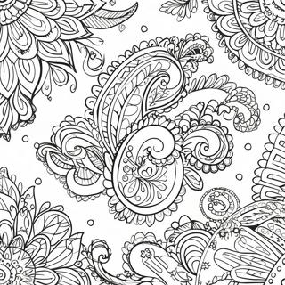 Paisley Kuvio Varityssivu 29327-26468