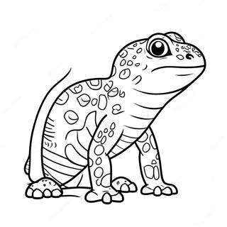 Leopardi Geckon Värityskuvat