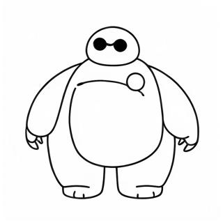 Baymax Värityskuvat