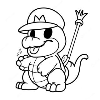 Lemmy Koopa Taikasauvalla Varittamislehti 30369-27291