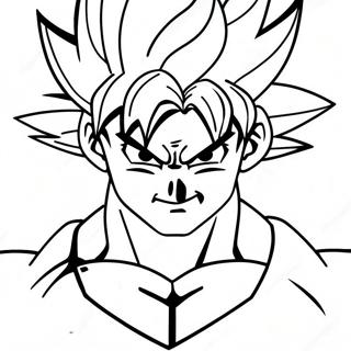 Super Saiyan Goku Toiminnassa Varitettava Sivupohja 30439-27346