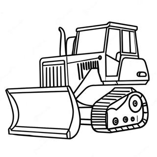 Rakennustyomaan Bulldozerin Varityssivu 30759-27601