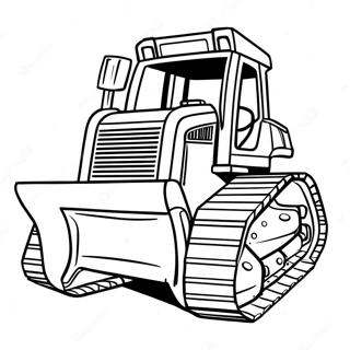 Rakennustyomaan Bulldozerin Varityssivu 30759-27602