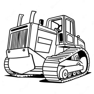 Rakennustyomaan Bulldozerin Varityssivu 30759-27603