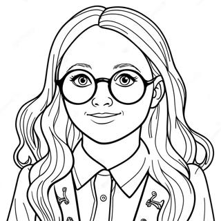 Luna Lovegood Värityskuvat