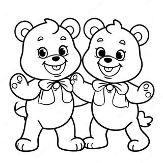 Iloiset Care Bear Serkut Varityssivu 31579-28258