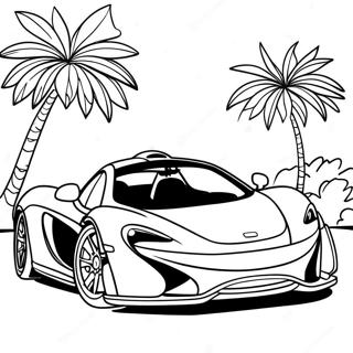 Mclaren Urheiluauto Varitettava Sivupaperi 31609-2063