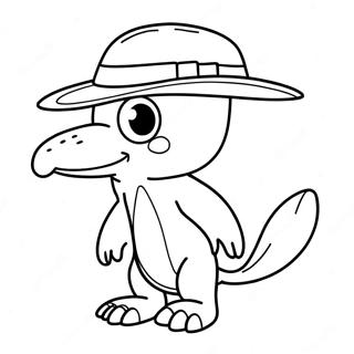 Seikkailunhaluinen Perry Platypus Varityssivu 33282-17502