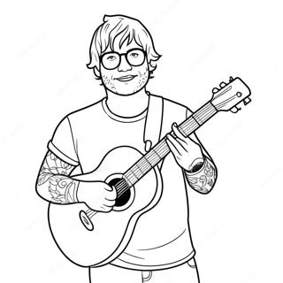 Ed Sheeran Kitaran Kanssa Varityssivu 33422-17616