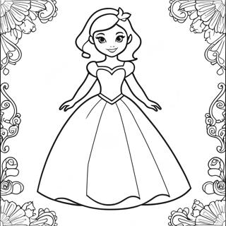 Disney Prinsessa Paperinukke Varittamissivu 33451-17635