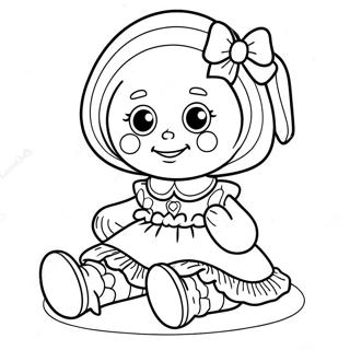 Raggedy Ann Nukkeineen Varityssivu 33672-17815