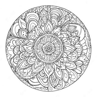 Romani Boho Mandala Varittamissivu 33741-17867