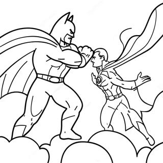 Eepinen Batman Vs Superman Taistelu Varityssivu 34043-18098