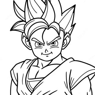 Goten Super Saiyan Muodossa Varittamissivu 34283-28491