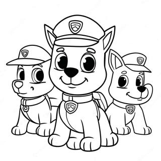 Halloween Paw Patrol Varittamissivu 3429-2787