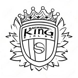 Sacramento Kings Logo Varittamissivu 34323-28597