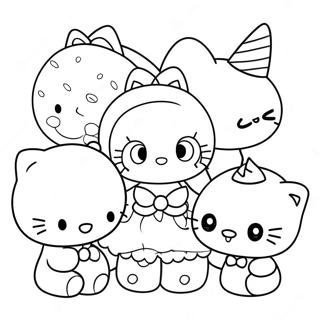 Sopo Hello Kitty Ja Ystavat Varittamissivu 35164-29265