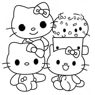 Sopo Hello Kitty Ja Ystavat Varittamissivu 35164-29266