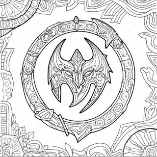 Skyrim Logo Varittamislehti 35403-29456