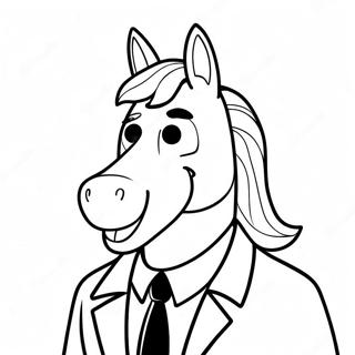 Bojack Horseman Dramaattisessa Asennossa Varityssivu 35844-29809