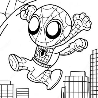 Chibi Spider Manin Heiluttava Varityssivu 36084-30104