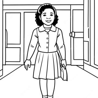 Ruby Bridges Värityskuvat