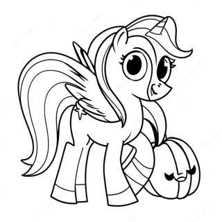 My Little Pony Halloween Värityskuvat