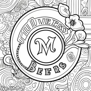 Milwaukee Brewersin Logo Varityssivu 36896-30730