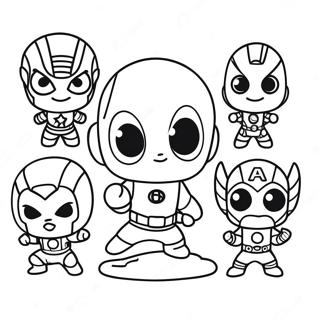 Vauva Marvel Sopot Chibi Avengers Varityskuva 37185-30963