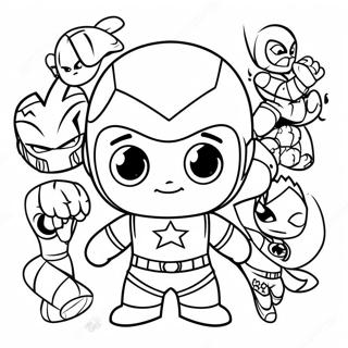 Vauva Marvel Sopot Chibi Avengers Varityskuva 37185-30964