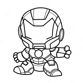 Sopo Vauva Chibi Iron Man Varityskuva 37186-30967